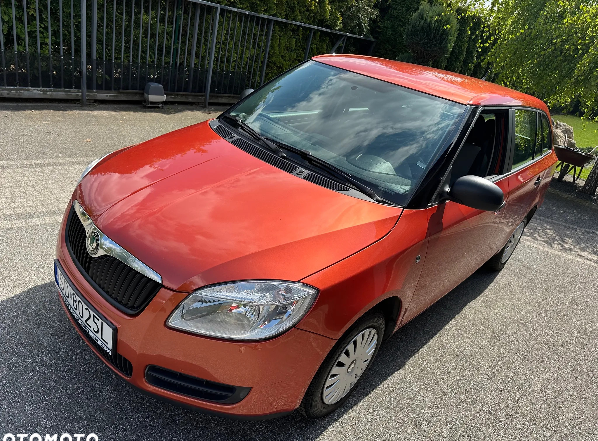 Skoda Fabia cena 14900 przebieg: 198000, rok produkcji 2009 z Sosnowiec małe 79